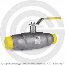 Кран стальной под приварку Ду-50 Ру-40 L=250мм полнопроходной LD КШ.Ц.П.050.040.П/П