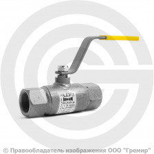 Кран стальной резьбовой Ду-25 (1") Ру-40 L=135мм ВР (ВН) LD КШ.Ц.М.025.040.Н/П