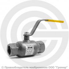 Кран стальной резьбовой Ду-25 (1") Ру-40 L=135мм ВР (ВН) полнопроходной LD КШ.Ц.М.025.040.П/П