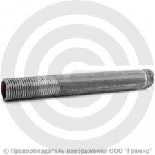 Сгон стальной удлиненный L=500мм Ду-25 (1") КАЗ