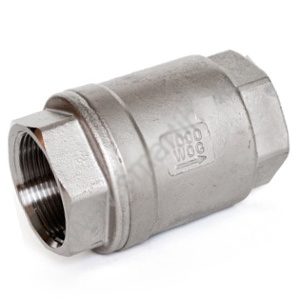 Клапан обратный нержавеющий муфтовый ABRA D12-H12W-1000 G 2 Клапан обратный нержавеющий муфтовый ABRA D12-H12W-1000 G 2