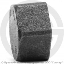 Заглушка чугунная ВР (ВН) Ду 15 (1/2")