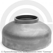 Переход 159х10-89х8 (Ду 150-80) 12х18н10т концентрический ГОСТ 17378