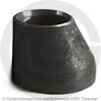 Переход ПЭ 76,1х5-48,3х3,6 (Ду 65-40) стальной (Ст.20) эксцентрический исп.1 ГОСТ 17378