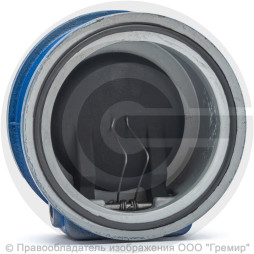 Клапан обратный поворотный чугунный межфланцевый Ду-100 Ру-16 (Т<190°С) БЛМЗ