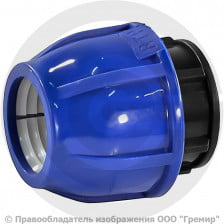 Заглушка ПЭ компрессионная Дн 63 Ру-16 RTP (РосТурПласт)