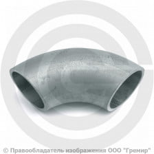 Отвод 89х3 (Ду-80) оцинкованный 90 градусов Китай