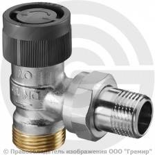 Клапан термостатический угловой Ду 15-20 (1/2"-3/4") Ру-10 НР (НАР) серия A Oventrop