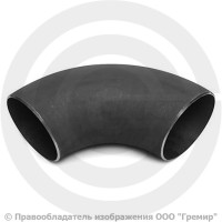 Отвод П90 219х5 (Ду-200) стальной (Ст.20) 90 градусов ГОСТ 30753