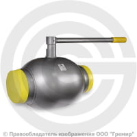 Кран стальной под приварку Ду-200 Ру-25 L=510мм полнопроходной LD КШ.Ц.П. 200.025.П/П