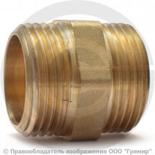 Ниппель латунный НР (НАР) Ду-32 (1 1/4") LD