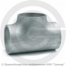 Тройник 89х3,5 (Ду-80) оцинкованный равнопроходной Китай