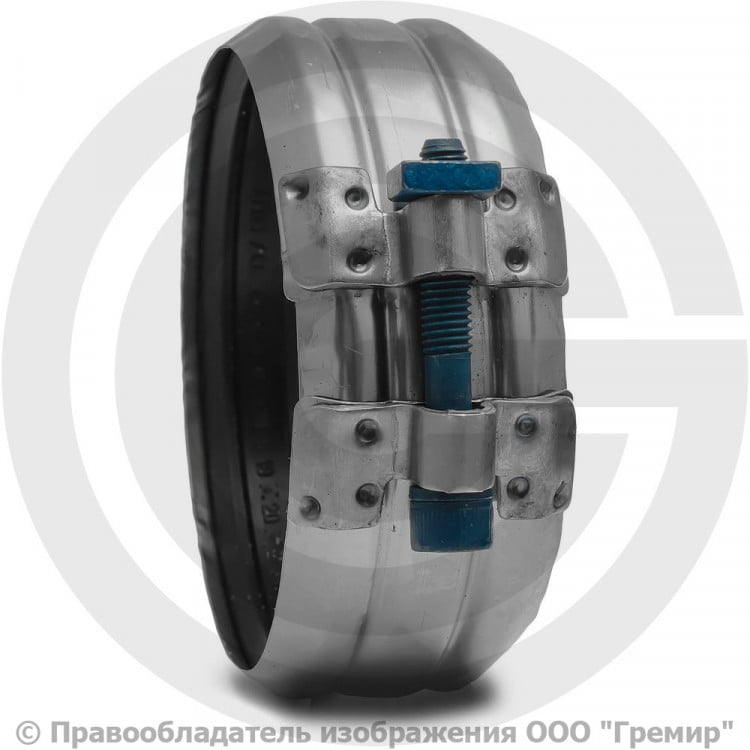 Хомут стальной SML Ду-100 Rapid Normaconnect оцинкованный купить в ...