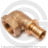 Угольник бронзовый для PE-X труб Дн 20-3/4&quot; ВР (ВН) RAUTITAN RX+ Rehau