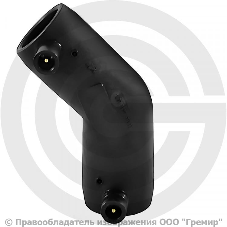 Отвод ПЭ100 электросварной Дн 32 45гр Ру-16 SDR11 EUROSTANDARD | Гремир