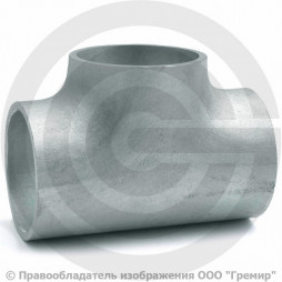 Тройник 426х10-377х10 (Ду 400-350) оцинкованный переходной ГОСТ 17376