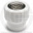 Муфта PP-R комбинированная белая ВР (ВН) Дн 20-3/4&quot; Pro Aqua
