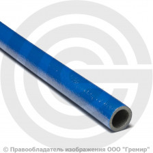 Трубка из вспененного полиэтилена 15/6 L=2м (Т<95°C) в защ оболочке синий Energoflex SUPER PROTECT