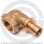 Угольник бронзовый для PE-X труб Дн 20-1/2" ВР (ВН) RAUTITAN RX+ Rehau