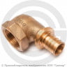 Угольник бронзовый для PE-X труб Дн 20-1/2&quot; ВР (ВН) RAUTITAN RX+ Rehau