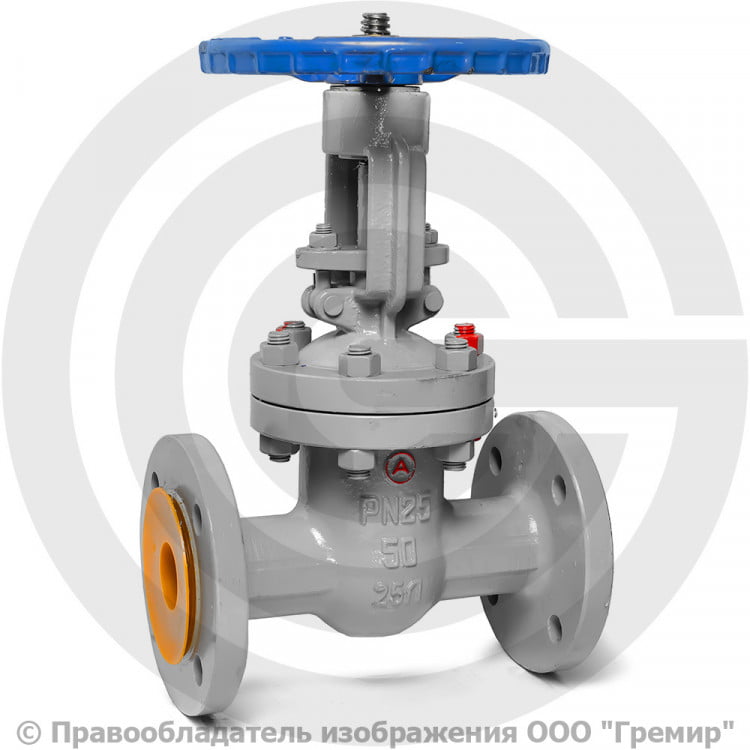Задвижка стальная фланцевая Ду-50 Ру-25 30с64нж Арма-Пром | Гремир