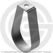 Хомут спринклерный стальной Ду-40 (Дн 48-53) (1 1/2") без комплекта