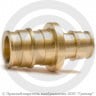 Муфта латунная переходная для PE-X труб Дн 32-25 GX103 Giacomini