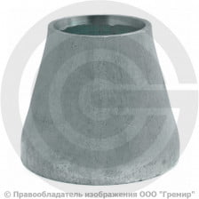 Переход 133х5-114х4 (Ду 125-100) оцинкованный концентрический ГОСТ 17378