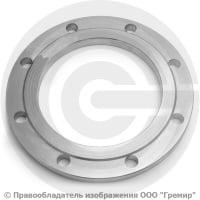 Фланец плоский нержавеющий 400-10-01-1-B-12х18н10т-IV ГОСТ 33259-2015
