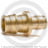 Муфта латунная переходная для PE-X труб Дн 40-32 GX103 Giacomini