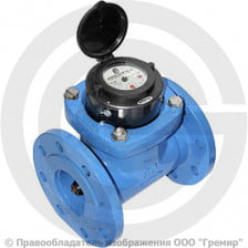 Счётчик турбинный фланцевый Ду-80 Ру-16 (Т<50°С) L=225мм СТВХ Декаст