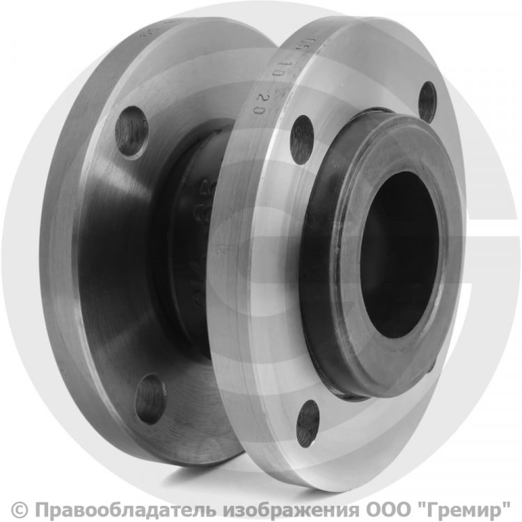 Компенсатор Ду-65 Ру-10/16 Benarmo EPDM резиновый фланцевый | Гремир