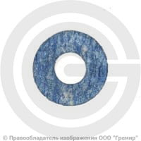 Прокладка фланцевая ПМБ Ду-15 Ру 10-40 (50х20х2) 2 мм ГОСТ 15180-86