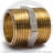 Ниппель латунный НР (НАР) Ду-65 (2 1/2&quot;) STOUT