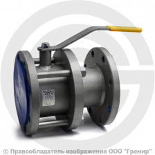 Кран стальной фланцевый разборный Ду-100 Ру-16 L=230мм полнопроходной LD КШ.Р.Ф. 100.016.П/П