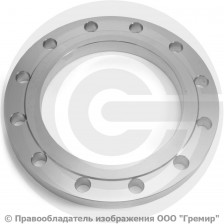 Фланец плоский нержавеющий 200-16-01-1-B-AISI 304