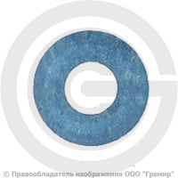 Прокладка фланцевая ПМБ Ду-32 Ру 10-40 (81х38х2) 2 мм ГОСТ 15180-86