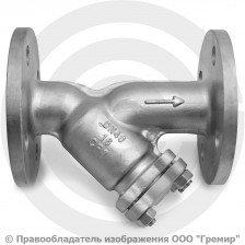 Фильтр сетчатый нержавеющий AISI 304 (CF8) фланцевый Ду-40 (1 1/2) Ру-16 (Т<250°С) NK-FYS32/4