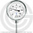 Термометр биметаллический радиальный ТБ-100 G 1/2 Ру-25 от 0°C до +200°C, ножка 100 мм