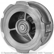 Клапан обратный осевой нержавеющий межфланцевый Ду-65 Ру-40 (Т<350°С) диск нерж NVD-812R Ридан