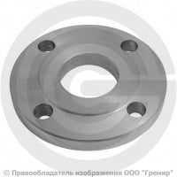 Фланец плоский 09Г2С 1-50-10 ГОСТ 12820, Ру-10, Ду-50