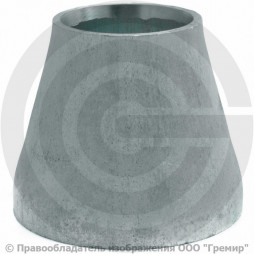 Переход 219х6-159х4,5 (Ду 200-150) оцинкованный концентрический ГОСТ 17378