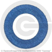 Прокладка фланцевая ПМБ Ду-80 Ру 10-40 (141х87х2) 2 мм ГОСТ 15180-86