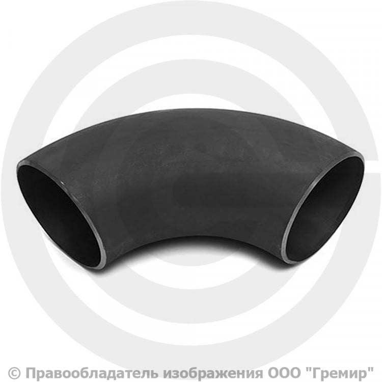 Отвод П90 159х6 (Ду-150) стальной (Ст.20) 90 градусов ГОСТ 17375 | Гремир