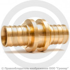 Муфта бронзовая для PE-X труб Дн 25 RAUTITAN PLATINUM RX Rehau