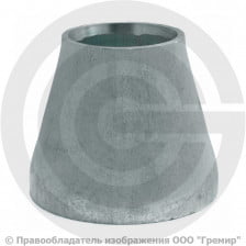 Переход 57х6-32х4 (Ду 50-25) оцинкованный концентрический ГОСТ 17378