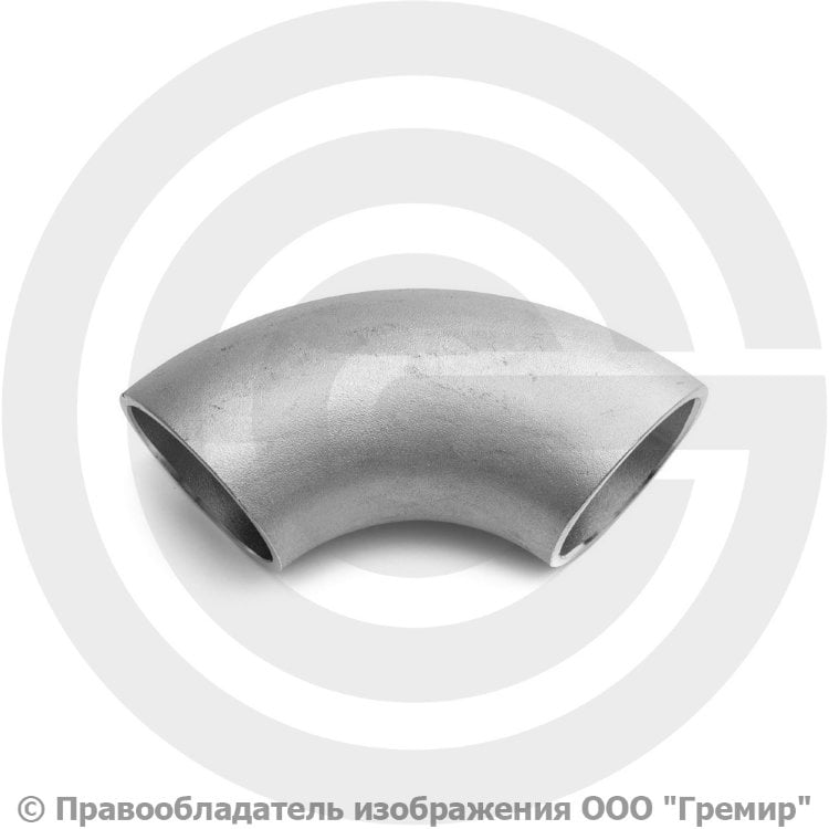 Отвод нержавеющий 57х3 (Ду-50) 12х18н10т 90 градусов ГОСТ 17375 купить ...