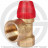 Клапан предохранительный латунный для отопления Ду 15-20 (G1/2&quot;-G3/4&quot;) Рср=3бар (Т&lt;110°С) SVS-0010 STOUT