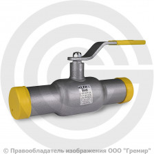 Кран стальной под приварку Ду-50 Ру-40 L=215мм LD КШ.Ц.П.050.040.Н/П