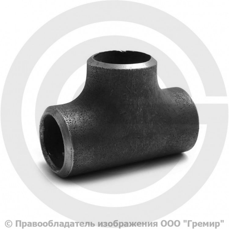 Тройник стальной равнопроходной П 25х4 ГОСТ 17376 купить в Москве ...